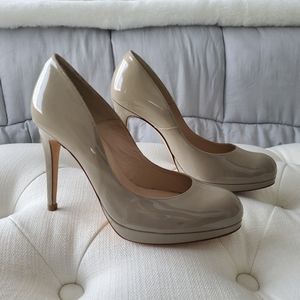 LK Bennett Sledge heels in taupe size 41/10